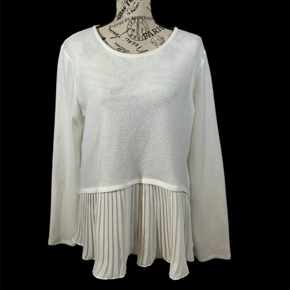Lauren Conrad large white blouse - Picture 1 of 6